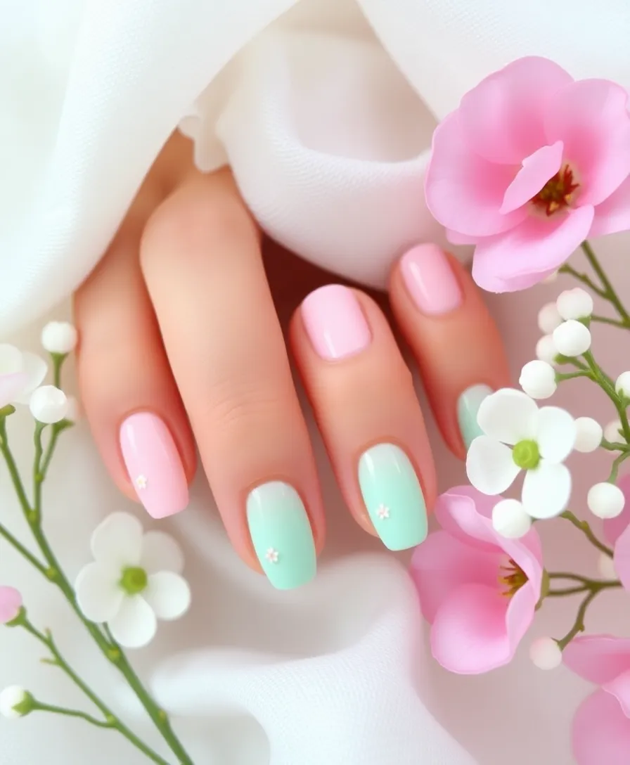 15 Stunning Wedding Nail Ideas for Bridesmaids That Will Steal the Show! - 2. Soft Pastel Ombre