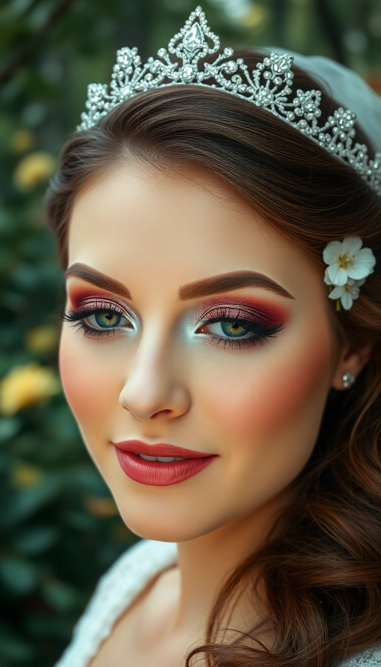 14 Stunning Bridal Doll Makeup Ideas That Will Leave You Breathless! - 6. Fairy Tale Princess