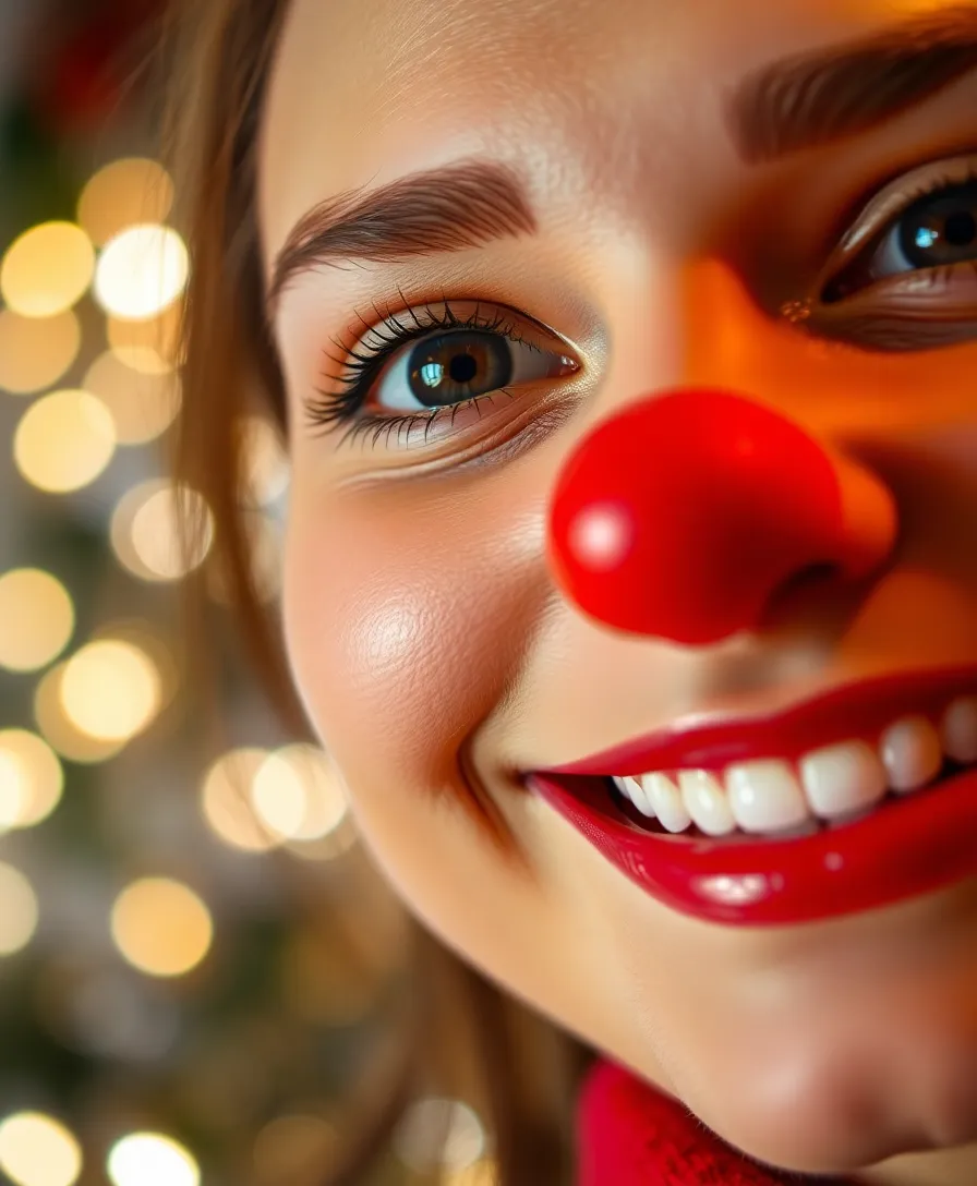 12 Creative Rudolph Makeup Looks That Will Steal the Show (Get Ready for Compliments!) - 1. Classic Rudolph Red Nose