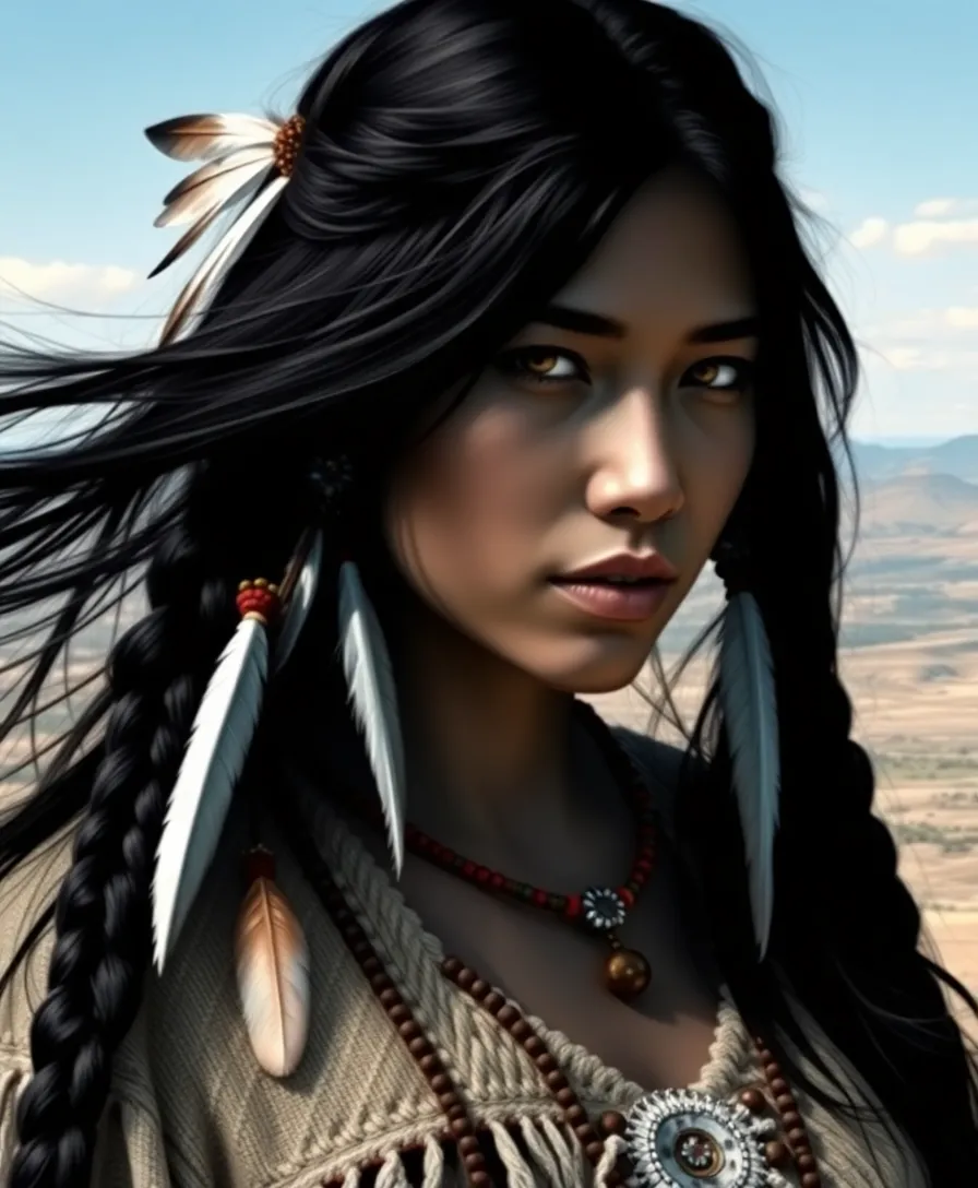 19 Cultural Exotic Hairstyles to Celebrate Your Roots (In Love with #10!) - 7. Native American Tribal Styles – A Connection to Land