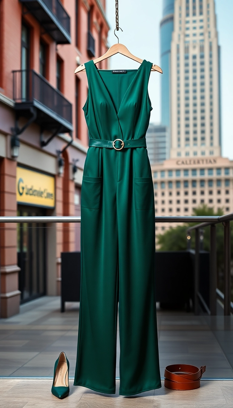 20 Stunning College Graduation Dresses That'll Make You Shine on Your Big Day! - 3. Statement Jumpsuit