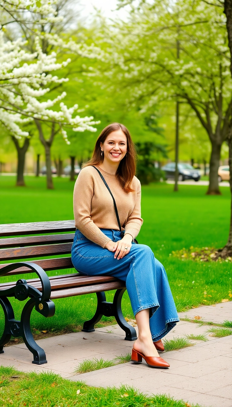 21 Fresh Spring Outfits That'll Brighten Your Wardrobe in 2025! - 5. Classic Denim with a Twist