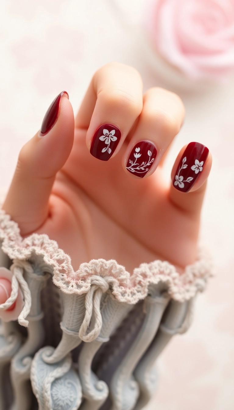 21 Easy New Year Nail Art Ideas That Anyone Can Master! - 18. Vintage Glam