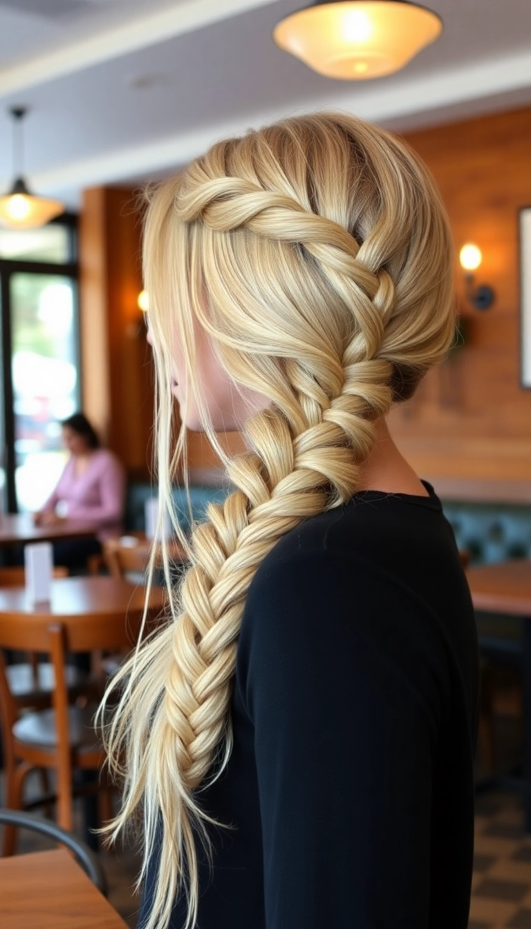 15 Stunning Medium Length Hair Braids You Can Master in Minutes (You Won't Believe #5!) - 3. The Dutch Braid