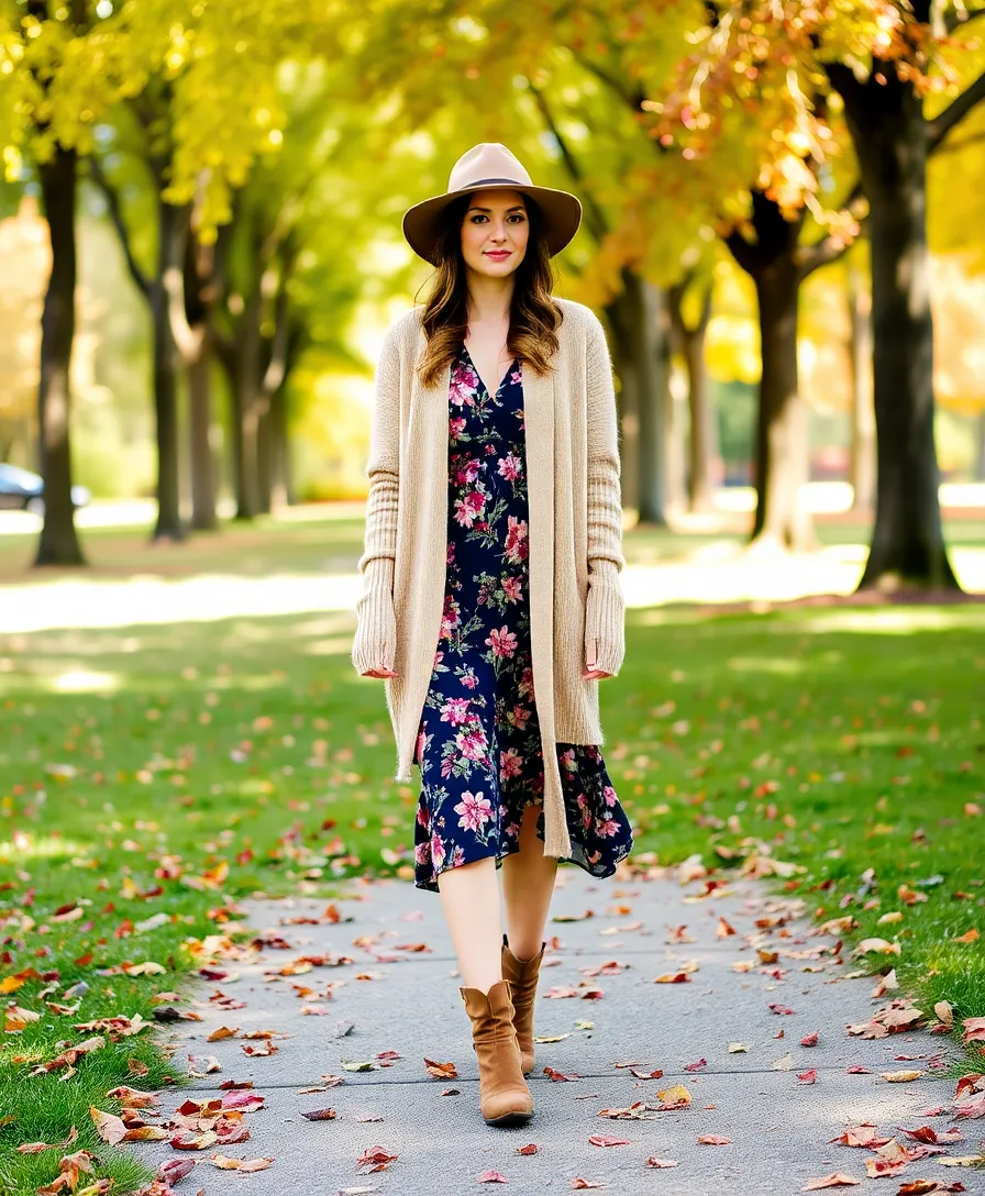 20 Layered Looks That'll Make You the Style Star of Every Season (You Won't Believe #5!) - 1. Cozy Cardigans Over Dresses