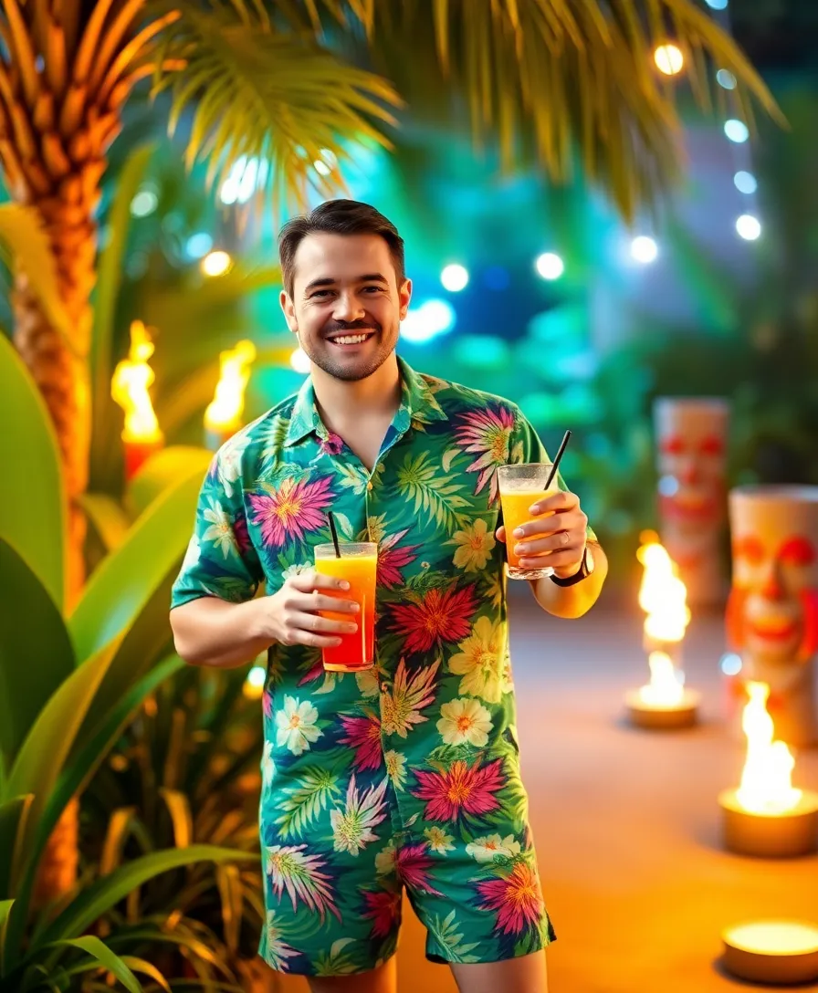 14 Themed Party Looks That'll Make You the Life of the Party (Check Out #6!) - 10. Tropical Luau