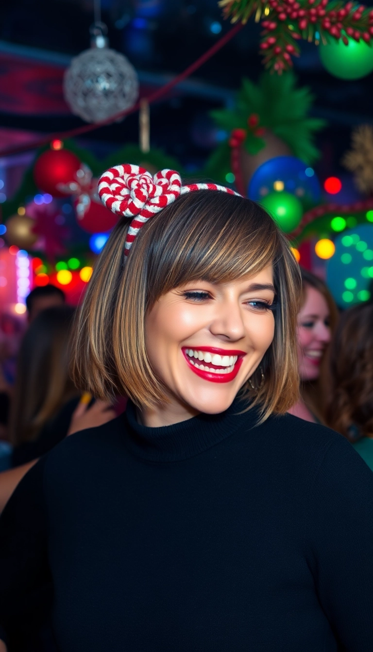 7 Timeless Christmas Party Hairstyles That Never Go Out of Style (You’ll Love #3!) - 7. Textured Bob