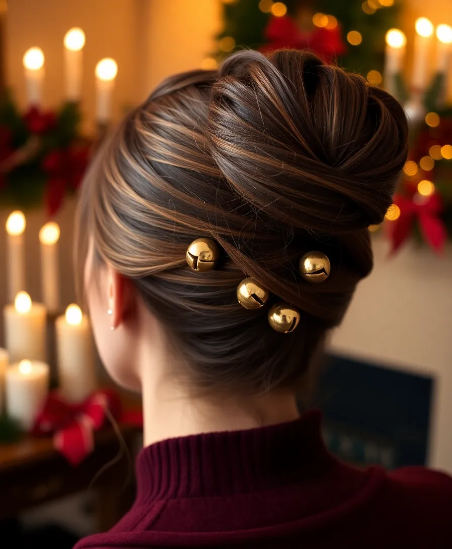 10 Whoville Hair Styles That'll Make Your Holiday Season Extra Festive (You Won't Believe #5!) - 3. The Jolly Jingle Bells Bun