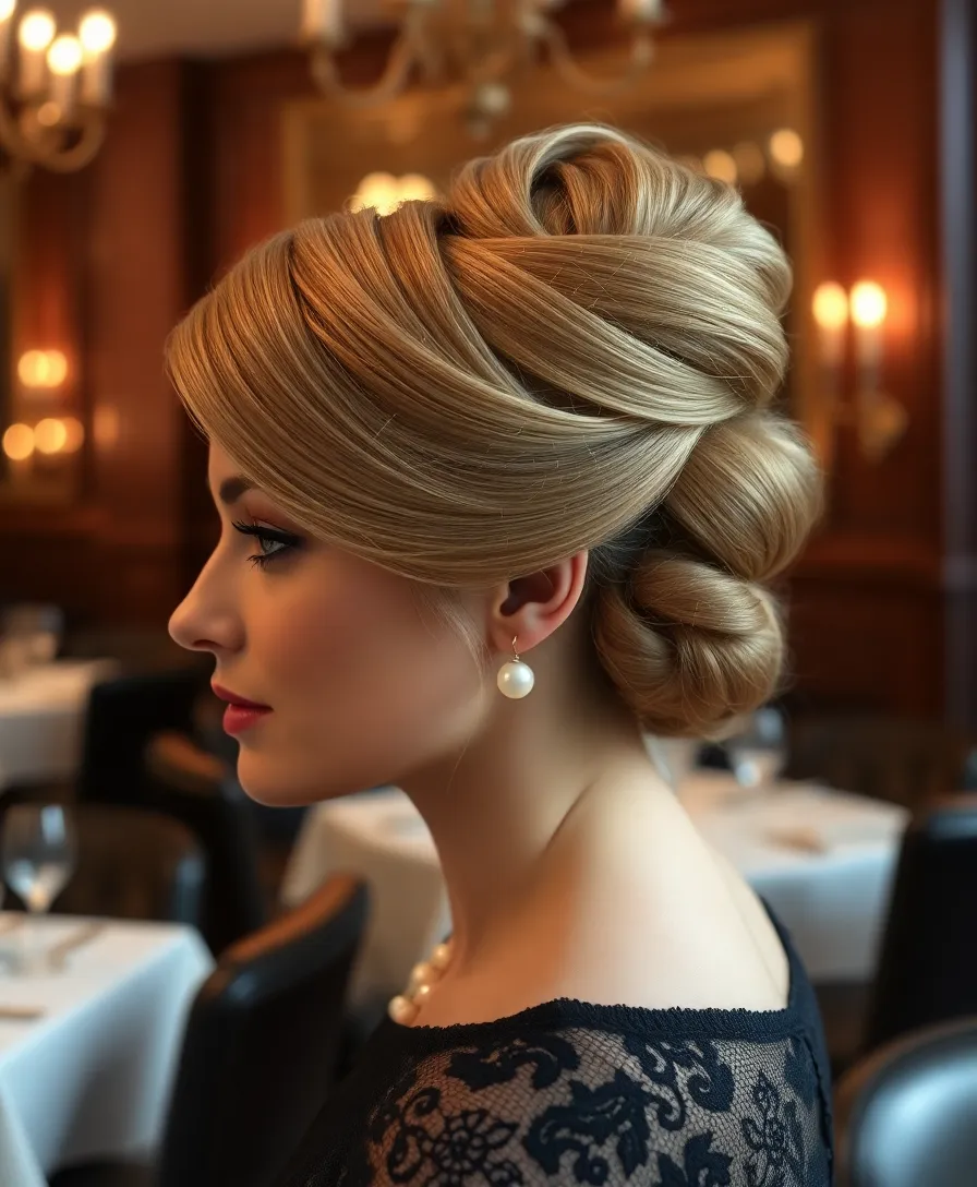 14 Glamorous Lace Frontal Hairstyles for Special Events That Will Wow Everyone (Don't Miss #3!) - 10. Classic French Twist