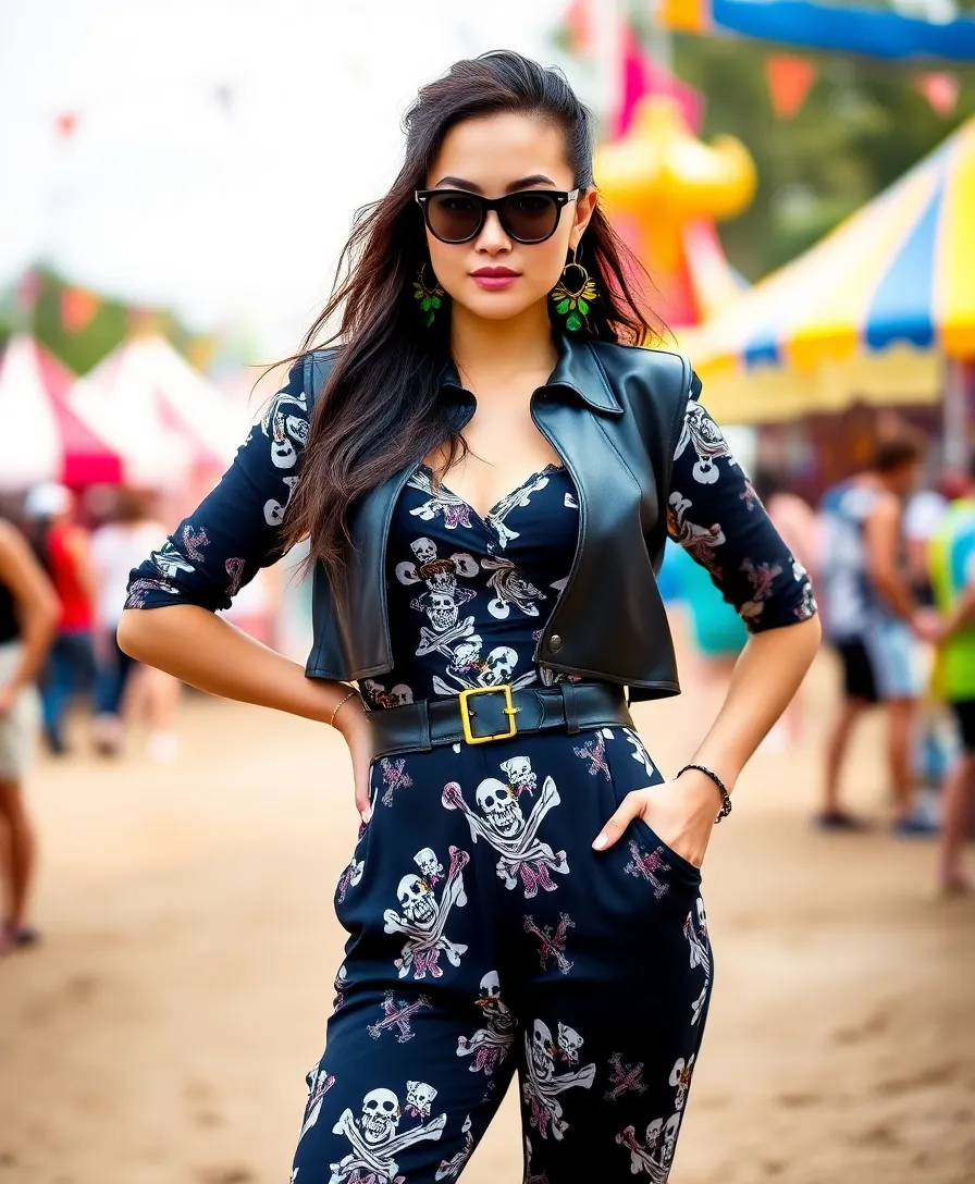 10 Must-Have Gasparilla Outfits to Steal the Show This Year (You Won't Believe #6!) - 6. Eye-Catching Pirate Jumpsuit