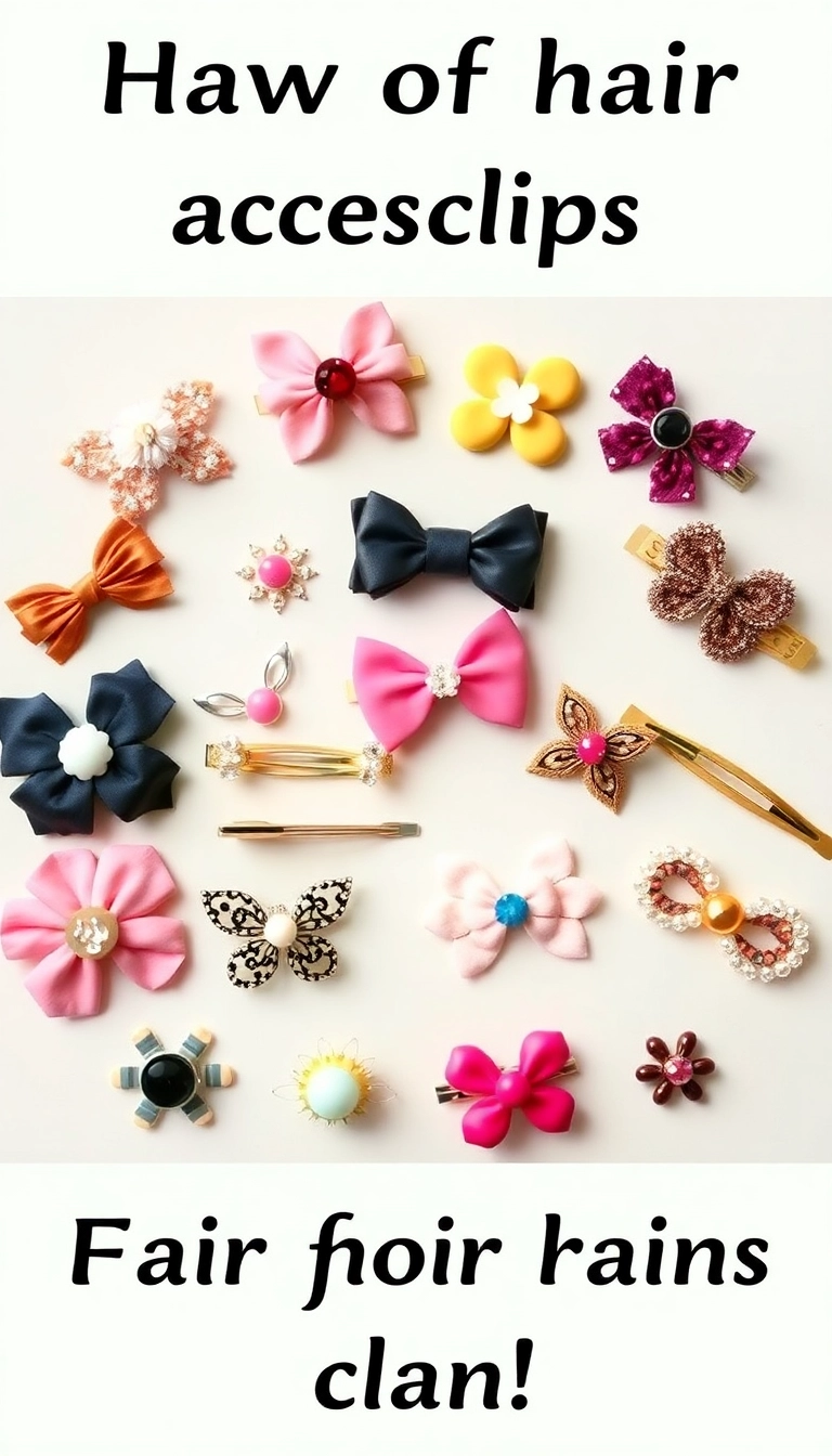 25 Fashion Accessories You Need to Elevate Your Outfits (Wait Until You See #12!) - 21. Decorative Hair Clips