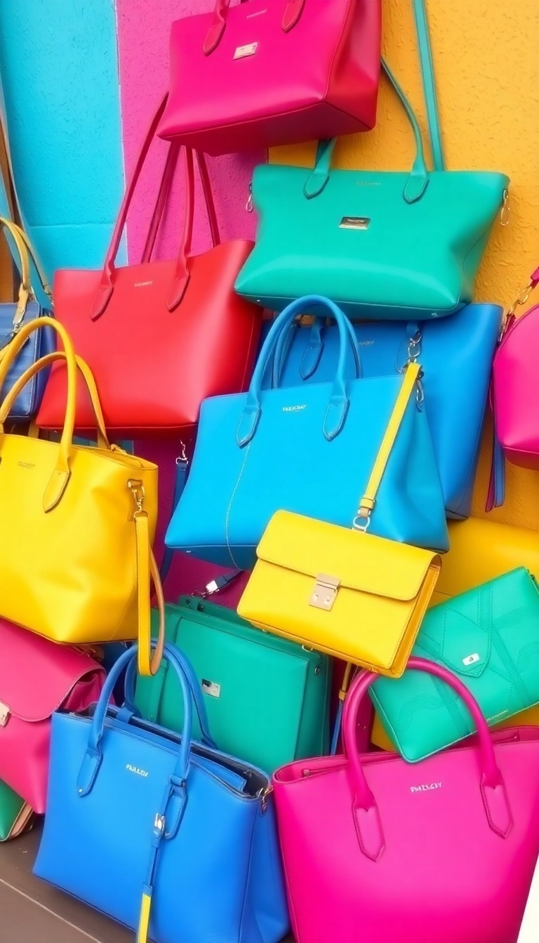 25 Fashion Accessories You Need to Elevate Your Outfits (Wait Until You See #12!) - 15. Brightly Colored Bags