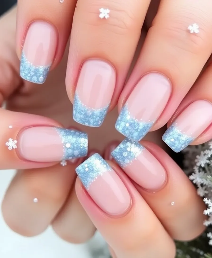 15 Stunning January Nail Designs to Rock This Winter (You Won't Believe #7!) - 1. Frosted French Tips