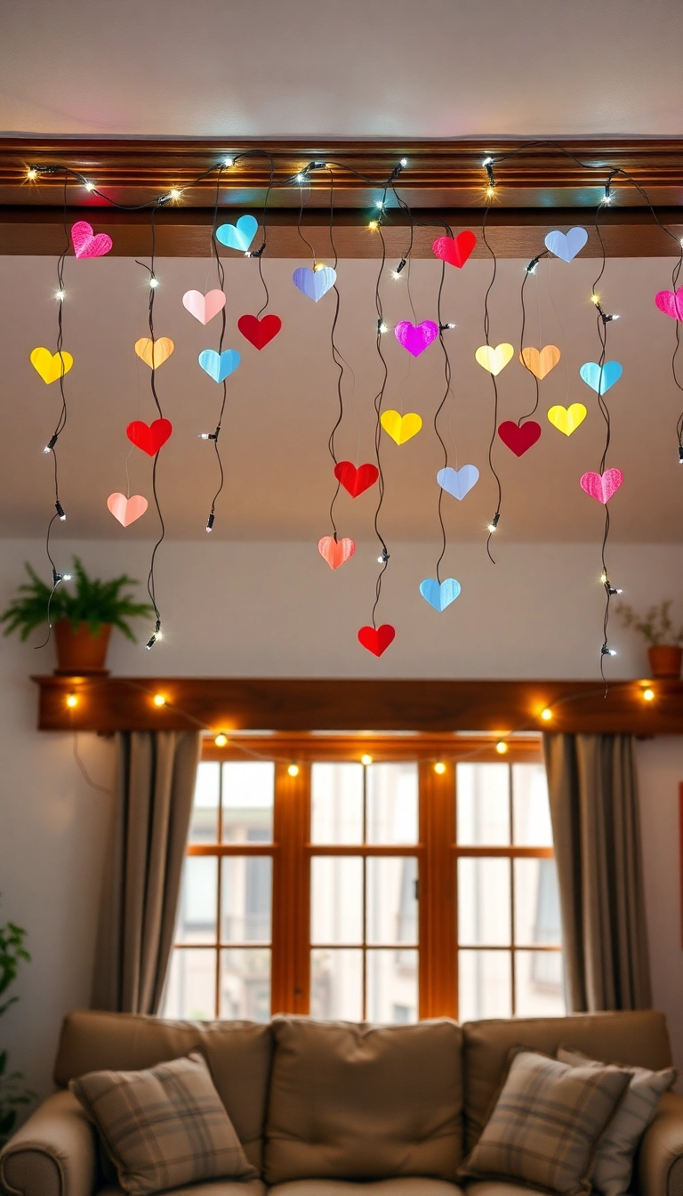 20 Stunning Valentine's Day Aesthetic Ideas That Will Transform Your Home into a Love Nest! - 15. Whimsical Garlands