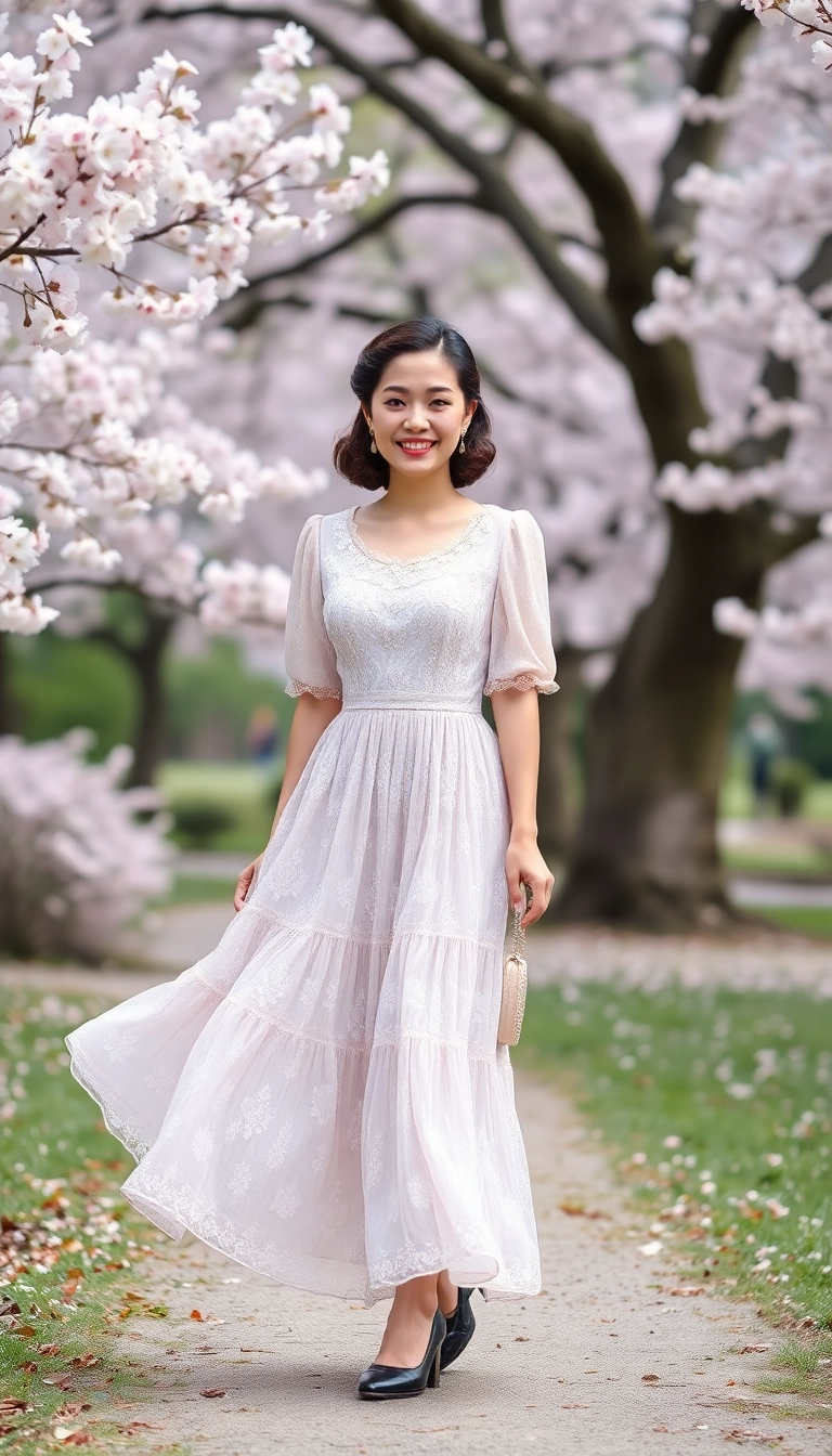 20 Inspiring Valentine's Day Dress Ideas That Will Make You Say 'Wow!' - 9. Vintage-Inspired Tea Dress