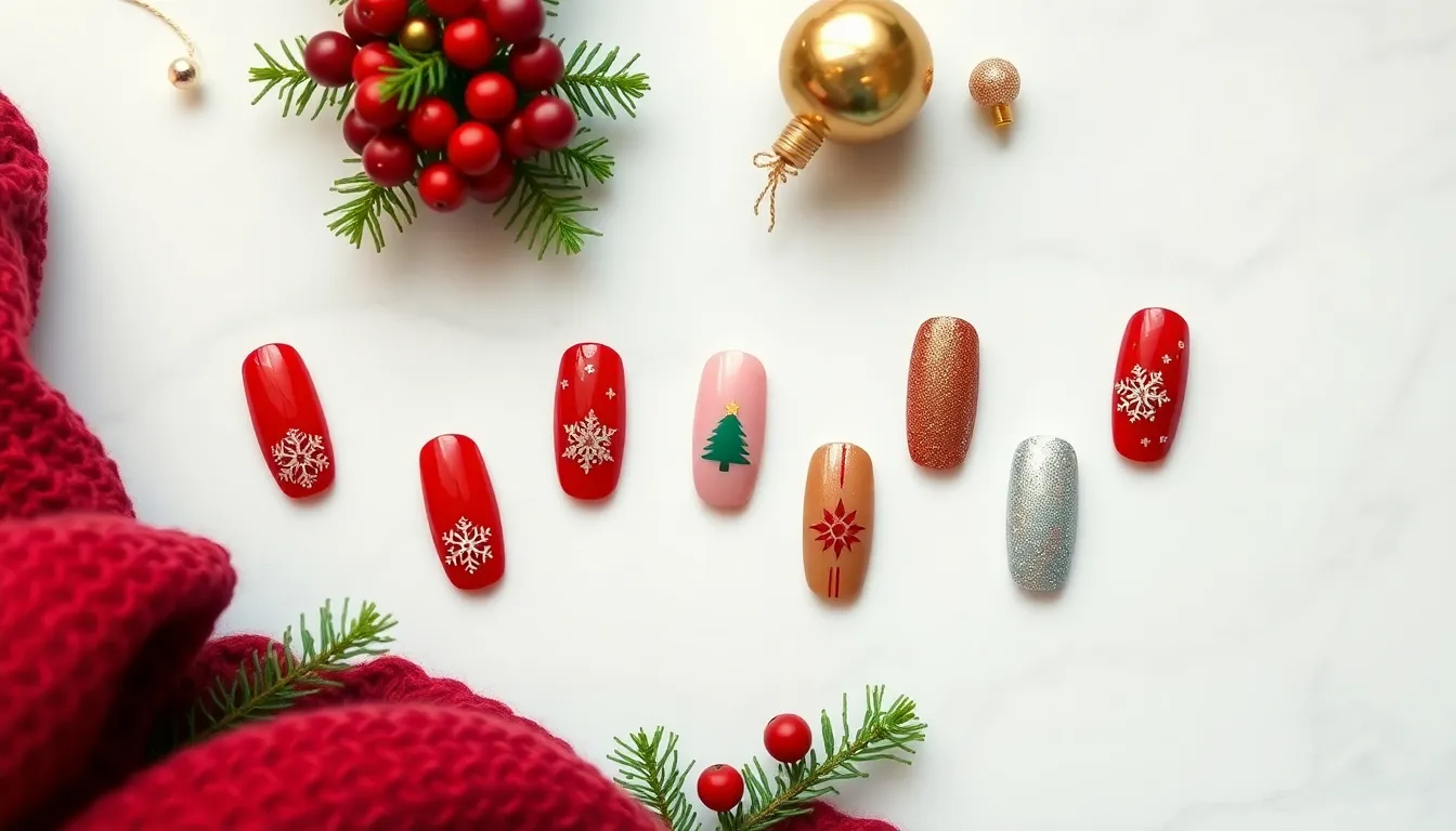 10 Easy Holiday Nails Short That Are Trending This Season (Get Inspired!)