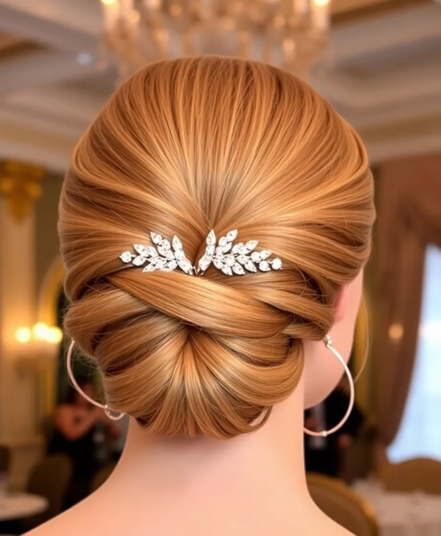 20 Gorgeous Butterfly Hairstyles for Weddings and Special Events (Wait Until You See #10!) - 8. Elegant Butterfly Chignon