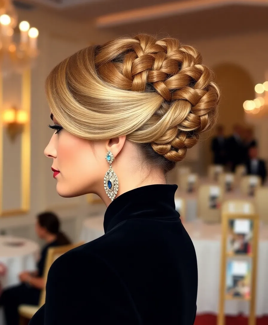 20 Gorgeous Butterfly Hairstyles for Weddings and Special Events (Wait Until You See #10!) - 6. Side-Swept Butterfly Style