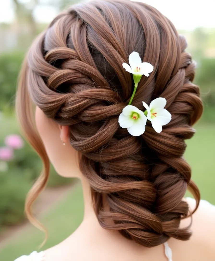 20 Gorgeous Butterfly Hairstyles for Weddings and Special Events (Wait Until You See #10!) - 1. Classic Braided Butterfly