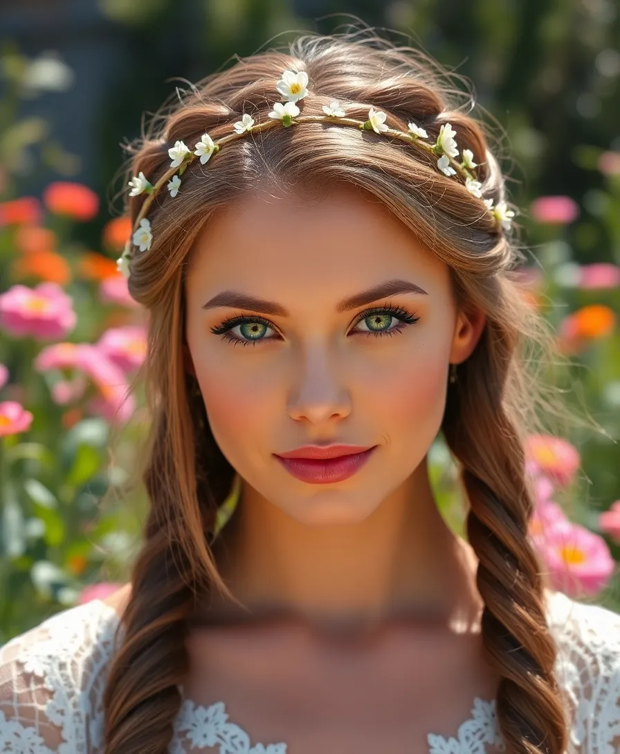 14 Glamorous Lace Frontal Hairstyles for Special Events That Will Wow Everyone (Don't Miss #3!) - 5. Braided Crown