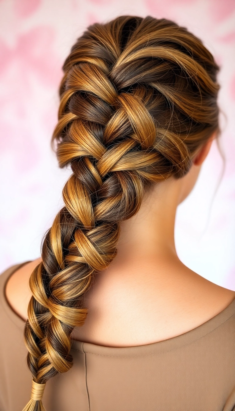 15 Stunning Medium Length Hair Braids You Can Master in Minutes (You Won't Believe #5!) - 7. The Infinity Braid