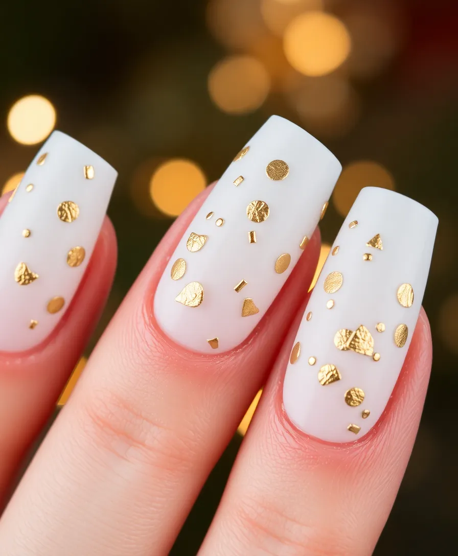 14 Elegant White Holiday Nails That Will Elevate Your Holiday Style Instantly!