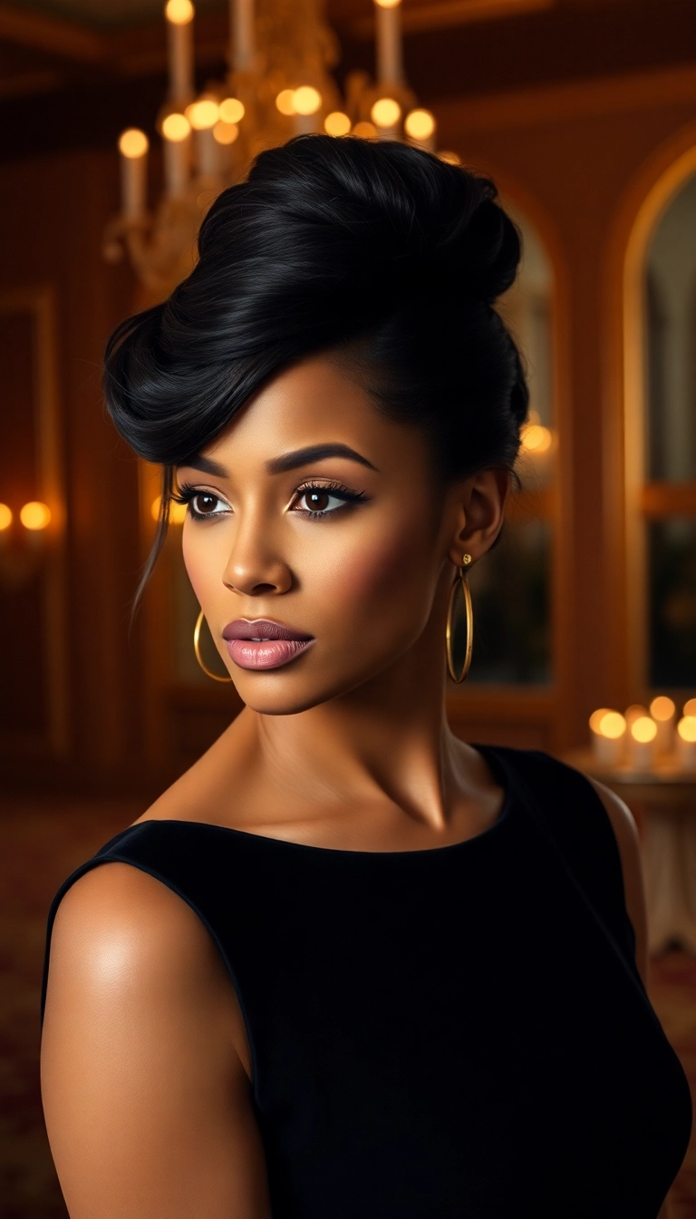 10 Glamorous Celebrity Hairstyles You Can Totally Recreate at Home! - 5. Kerry Washington's Elegant Chignon