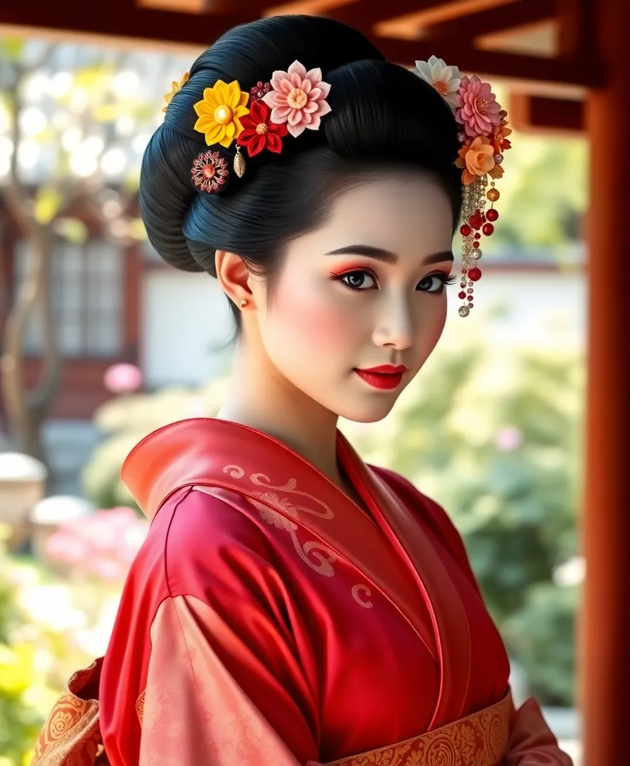 19 Cultural Exotic Hairstyles to Celebrate Your Roots (In Love with #10!) - 5. Japanese Geisha Styles – Timeless Elegance