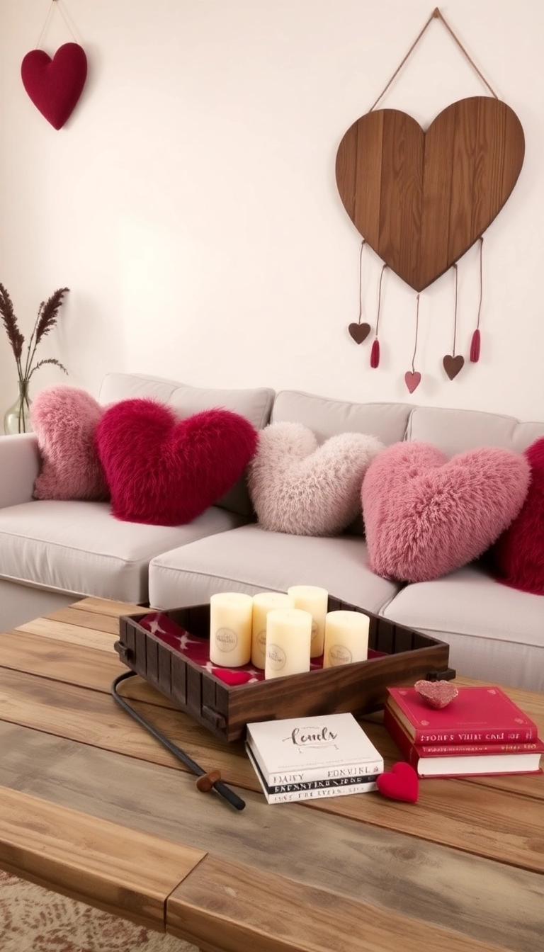 20 Stunning Valentine's Day Aesthetic Ideas That Will Transform Your Home into a Love Nest! - 8. Heart-shaped Decor