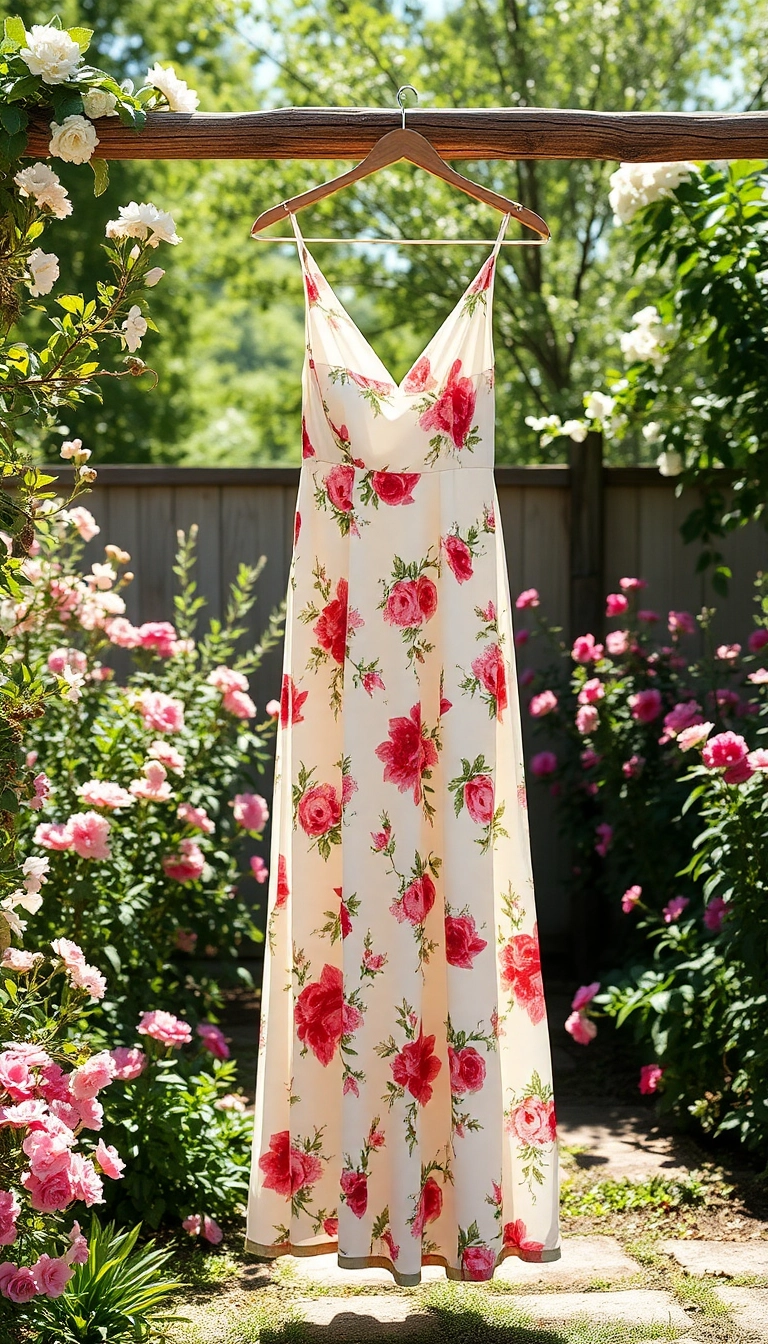 12 Stunning Special Occasion Dresses That Will Make You the Star of the Night (#5 Is a Showstopper!) - 2. Floral Maxi Dress