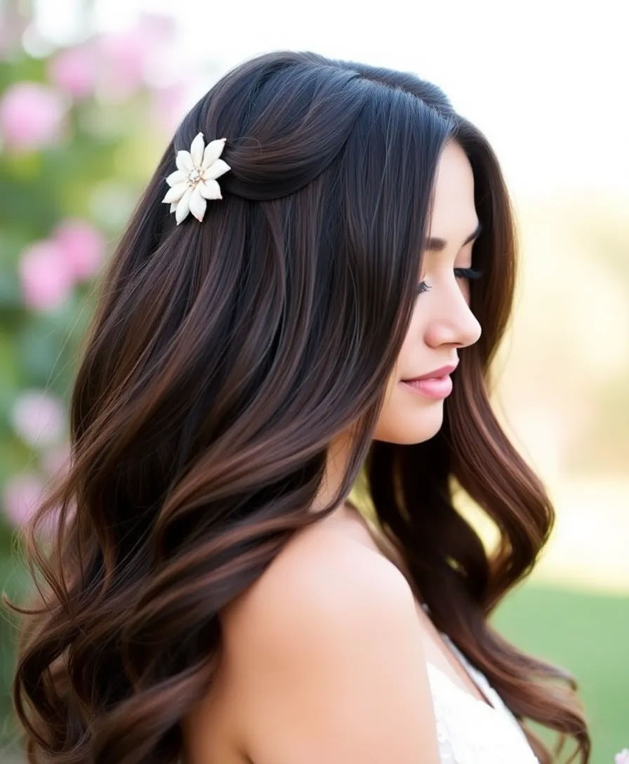 14 Glamorous Lace Frontal Hairstyles for Special Events That Will Wow Everyone (Don't Miss #3!) - 1. Romantic Loose Waves