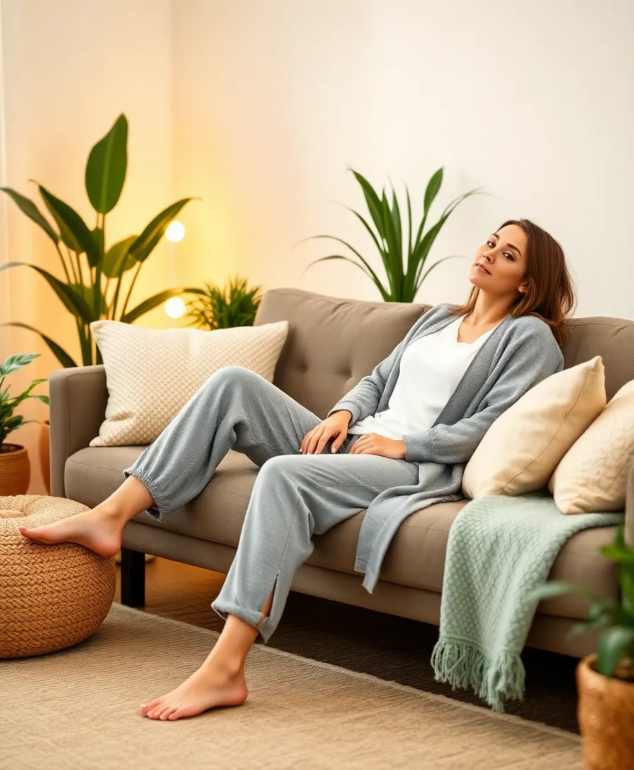 20 Layered Looks That'll Make You the Style Star of Every Season (You Won't Believe #5!) - 4. Layered Loungewear Looks