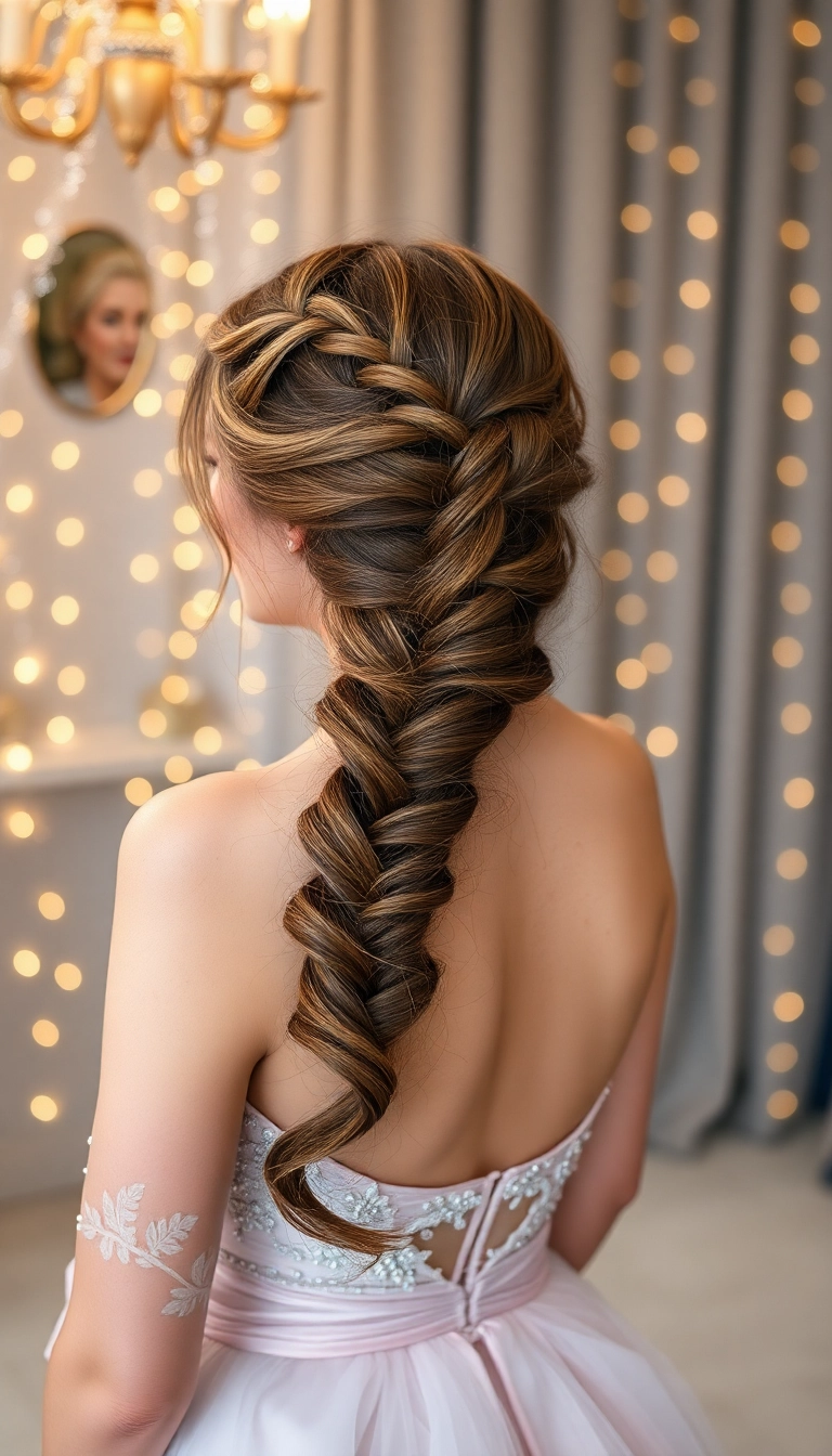 15 Stunning Medium Length Hair Braids You Can Master in Minutes (You Won't Believe #5!) - 4. The Waterfall Braid