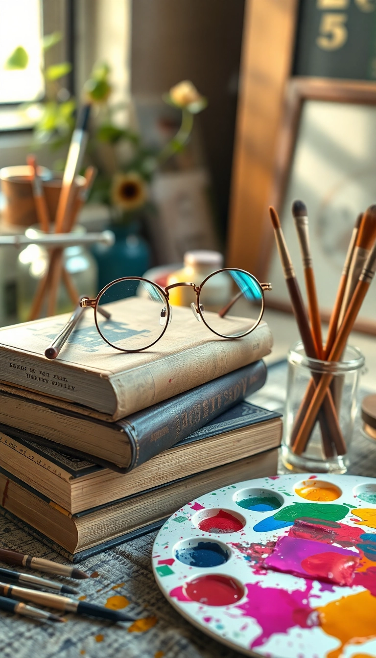 25 Vintage Aesthetic Glasses Frames That'll Make You the Trendsetter of the Year! - 2. Round Frames for the Artistic Soul