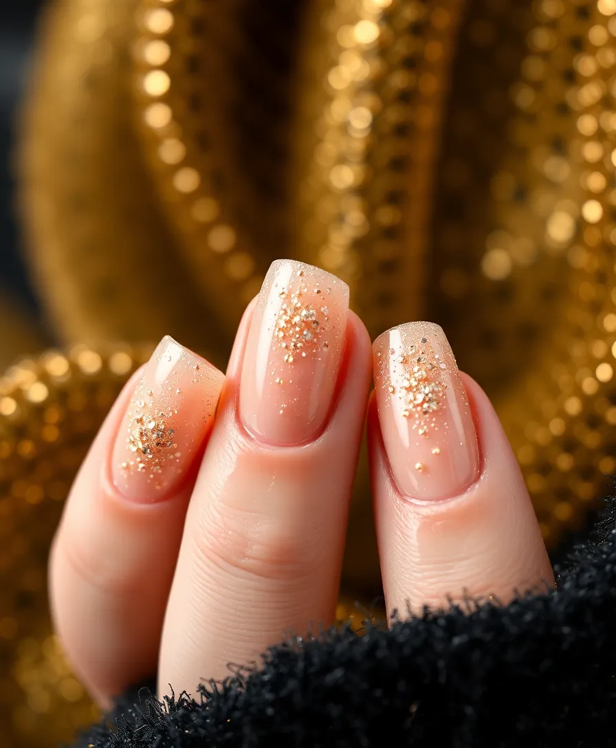 16 DIY January Nail Ideas That Are So Easy, You'll Want to Try Them All! - 16. New Year Sparkle