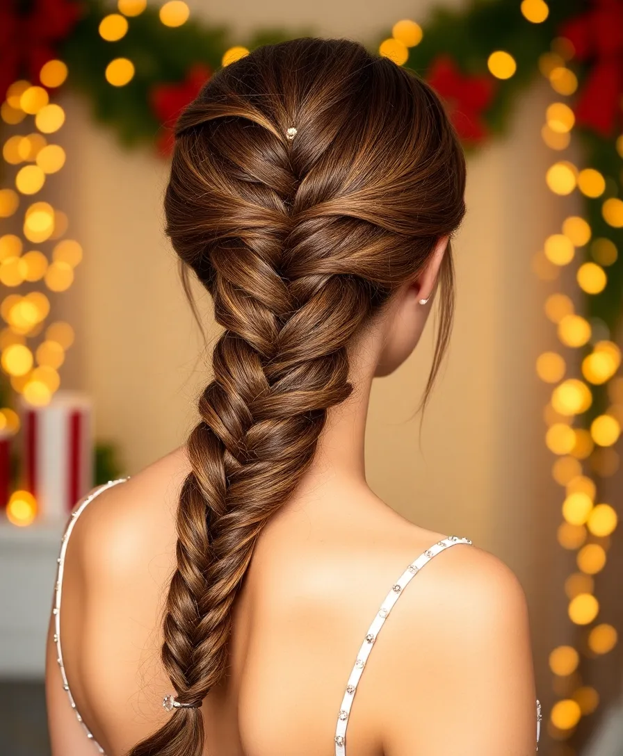 18 Quick and Easy Holiday Hairstyles Perfect for Last-Minute Parties! - 10. Fishtail Braid