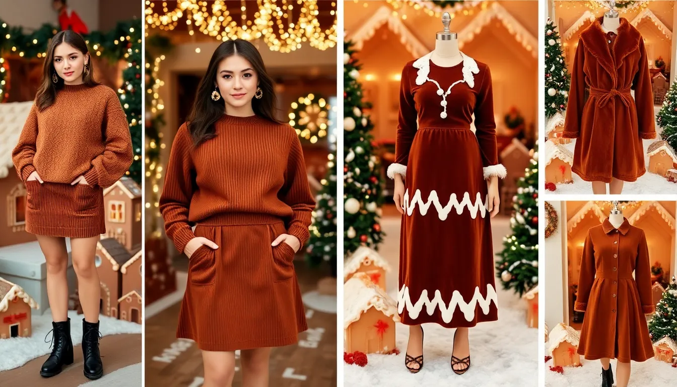 11 Gingerbread-Inspired Outfits That Will Spice Up Your Holiday Celebrations!