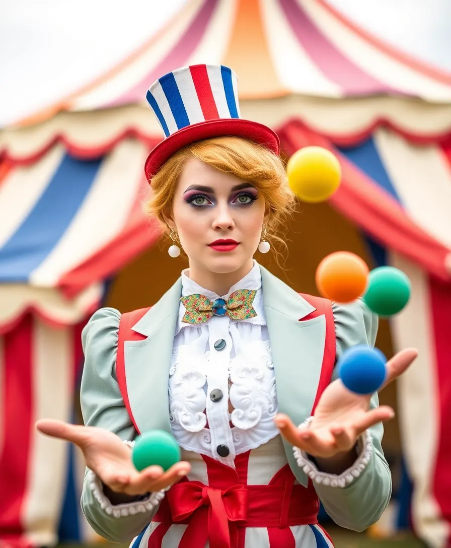 14 Themed Party Looks That'll Make You the Life of the Party (Check Out #6!) - 5. Vintage Circus Performer