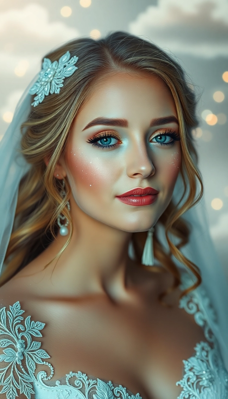 14 Stunning Bridal Doll Makeup Ideas That Will Leave You Breathless! - 14. Sweet Fairy Dust