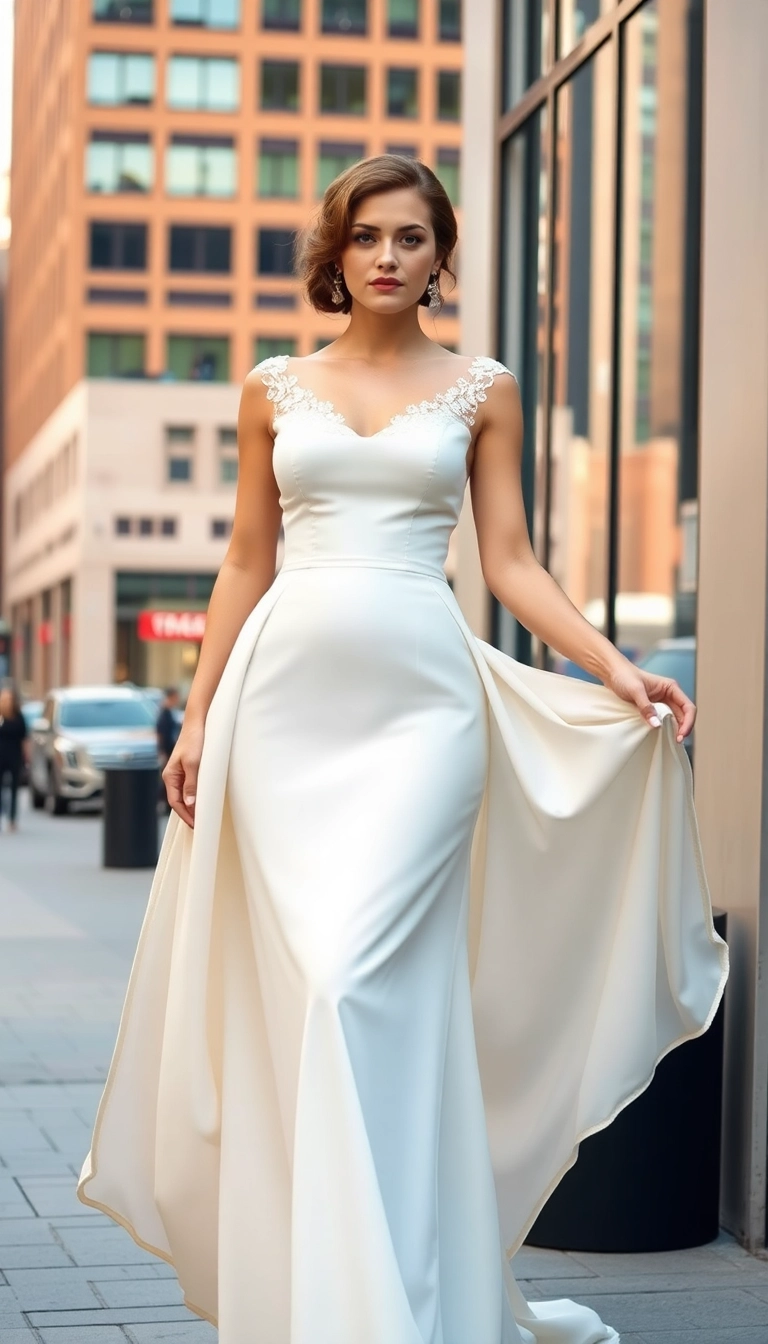 21 Affordable Vintage Wedding Dresses Under $500 That Look Like a Million Bucks (Don't Miss #13!) - 21. Vintage Inspired Two-Piece Set