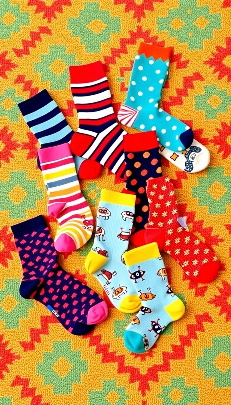 25 Fashion Accessories You Need to Elevate Your Outfits (Wait Until You See #12!) - 13. Funky Socks