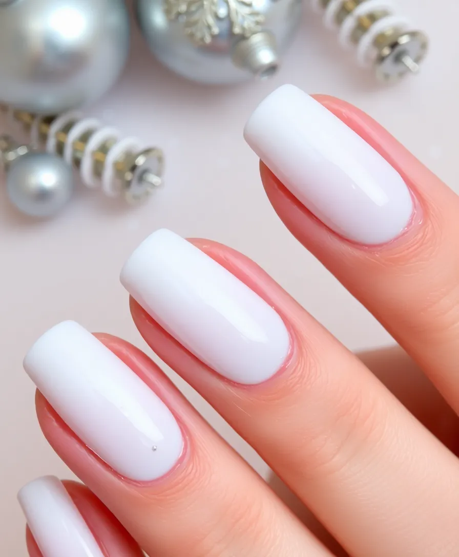 18 Jaw-Dropping Nutcracker Nails Ideas You Need to Try This Winter (You Won't Believe #7!) - 6. Elegant White and Silver