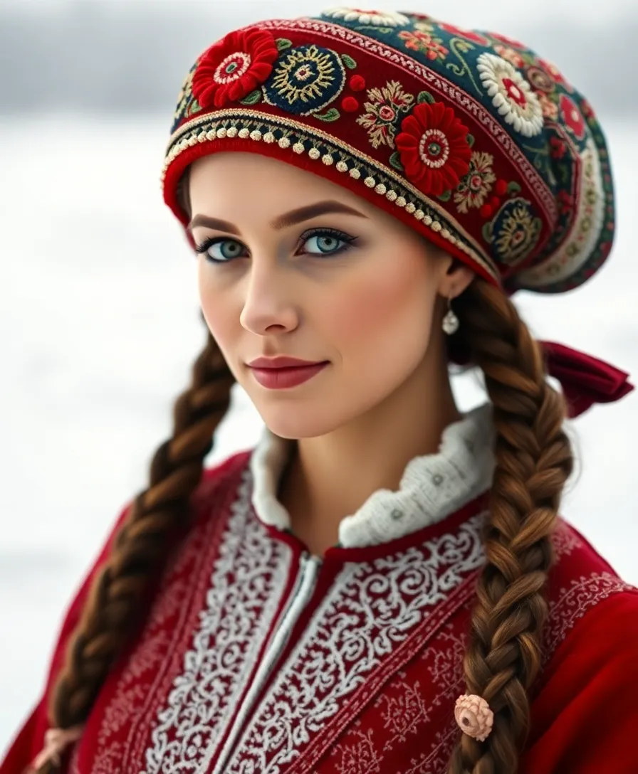 19 Cultural Exotic Hairstyles to Celebrate Your Roots (In Love with #10!) - 9. Russian Kokoshnik – A Regal Touch