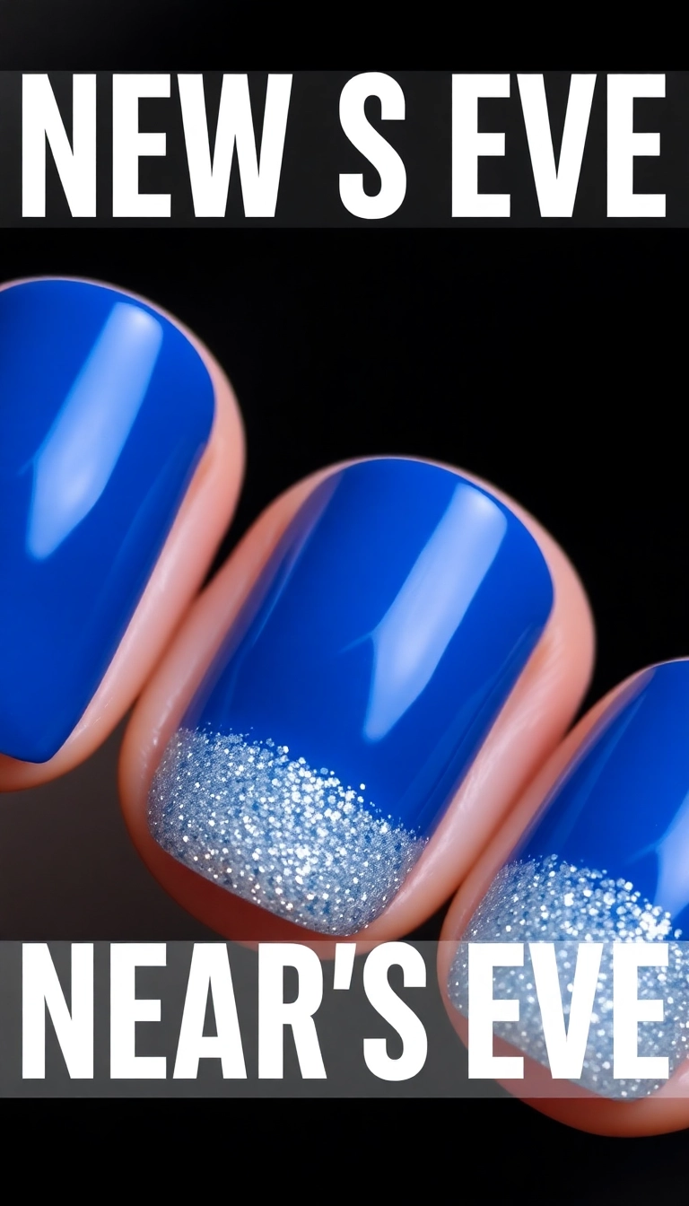 21 Easy New Year Nail Art Ideas That Anyone Can Master! - 1. Glitter Gradient