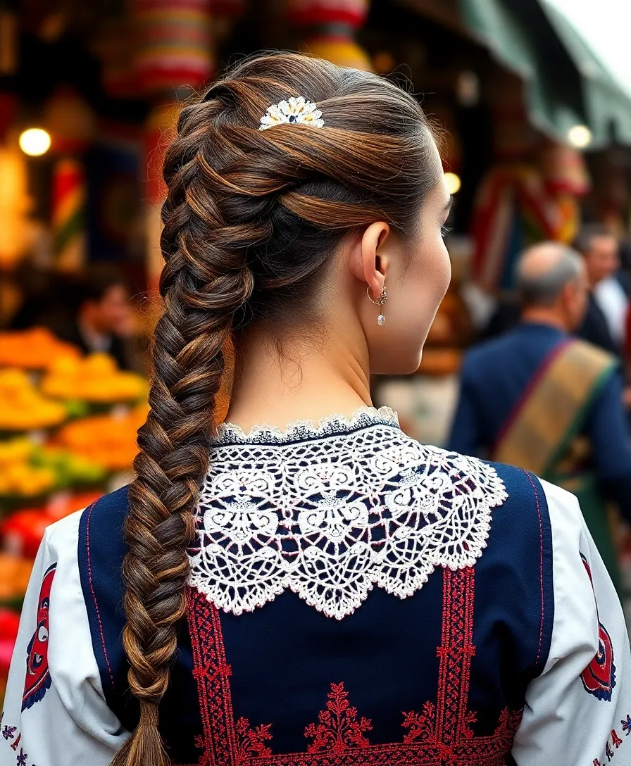 19 Cultural Exotic Hairstyles to Celebrate Your Roots (In Love with #10!) - 15. Turkish Oya – A Cultural Delight