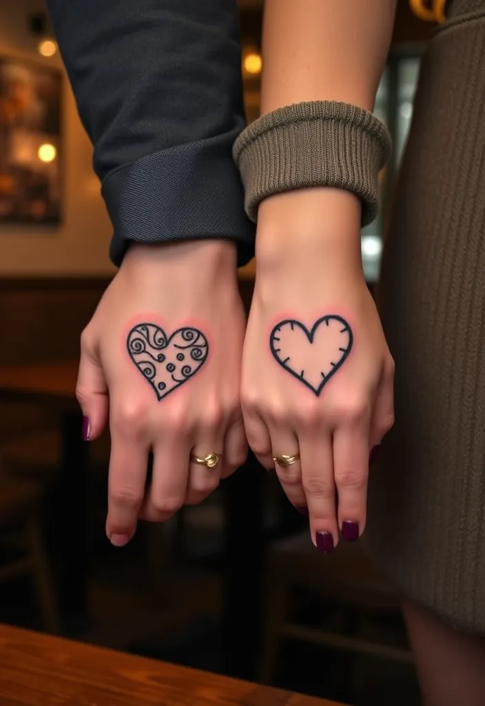 18 Matching Couple Tattoos That Will Make You Say ‘Aww!’ (You Won’t Believe #10!)