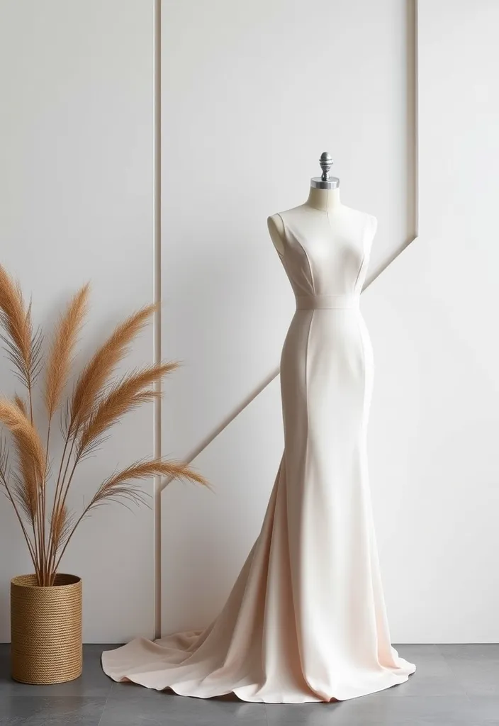 12 Stunning Classy Gowns That'll Make You the Belle of Any Ball! - 9. Modern Minimalism