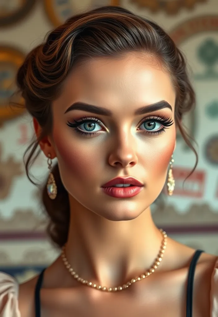 15 Stunning Eye Makeup Looks for Brown Eyes That Will Leave Everyone Speechless! - 13. Vintage Glam