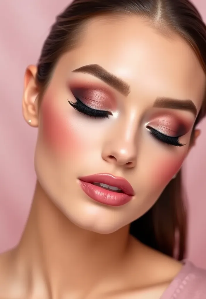 15 Stunning Eye Makeup Looks for Brown Eyes That Will Leave Everyone Speechless! - 14. Monochrome Magic