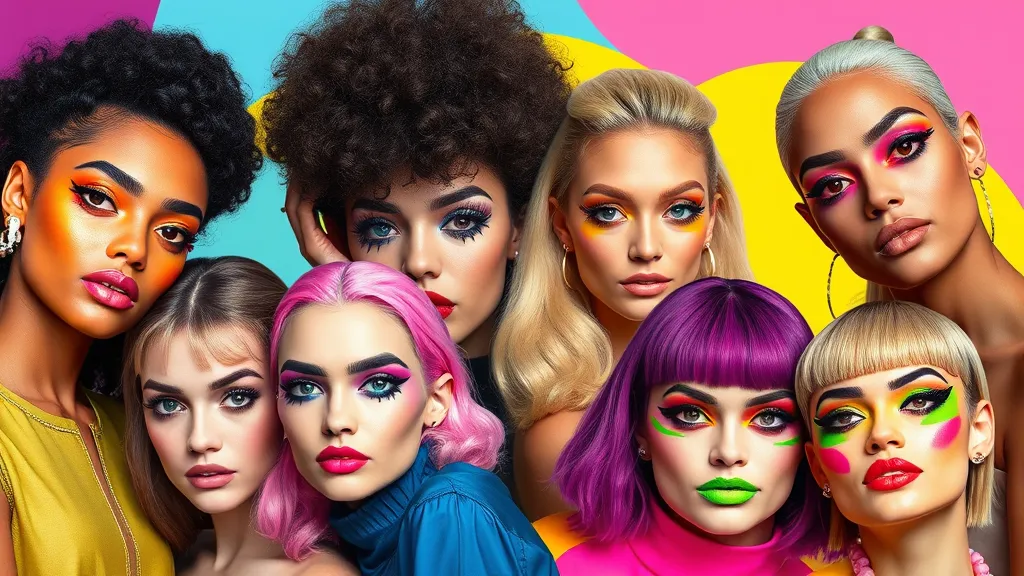 10 New Wave Makeup Looks That Will Make You Stand Out and Turn Heads!